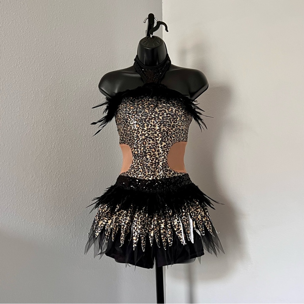 Cheetah Dance Costume Bodysuit 🐆